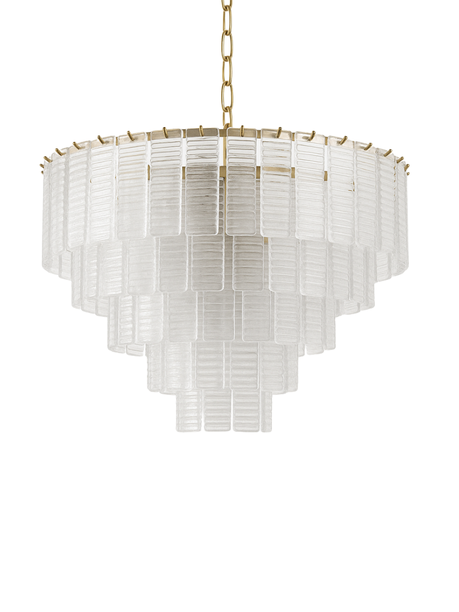 Clear Aura Chandelier
