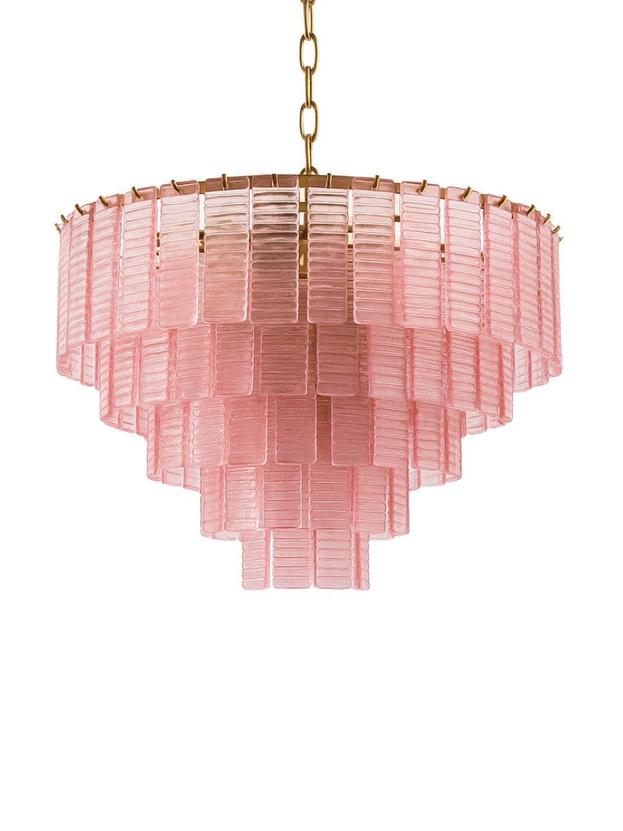 Blush Aura Chandelier