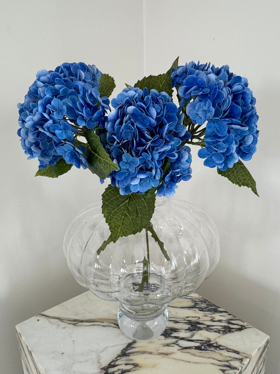 Midnight Blue Hydrangea Bouquet