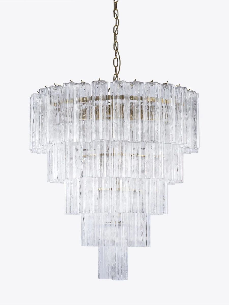 Smoke Forma 5-layer Chandelier
