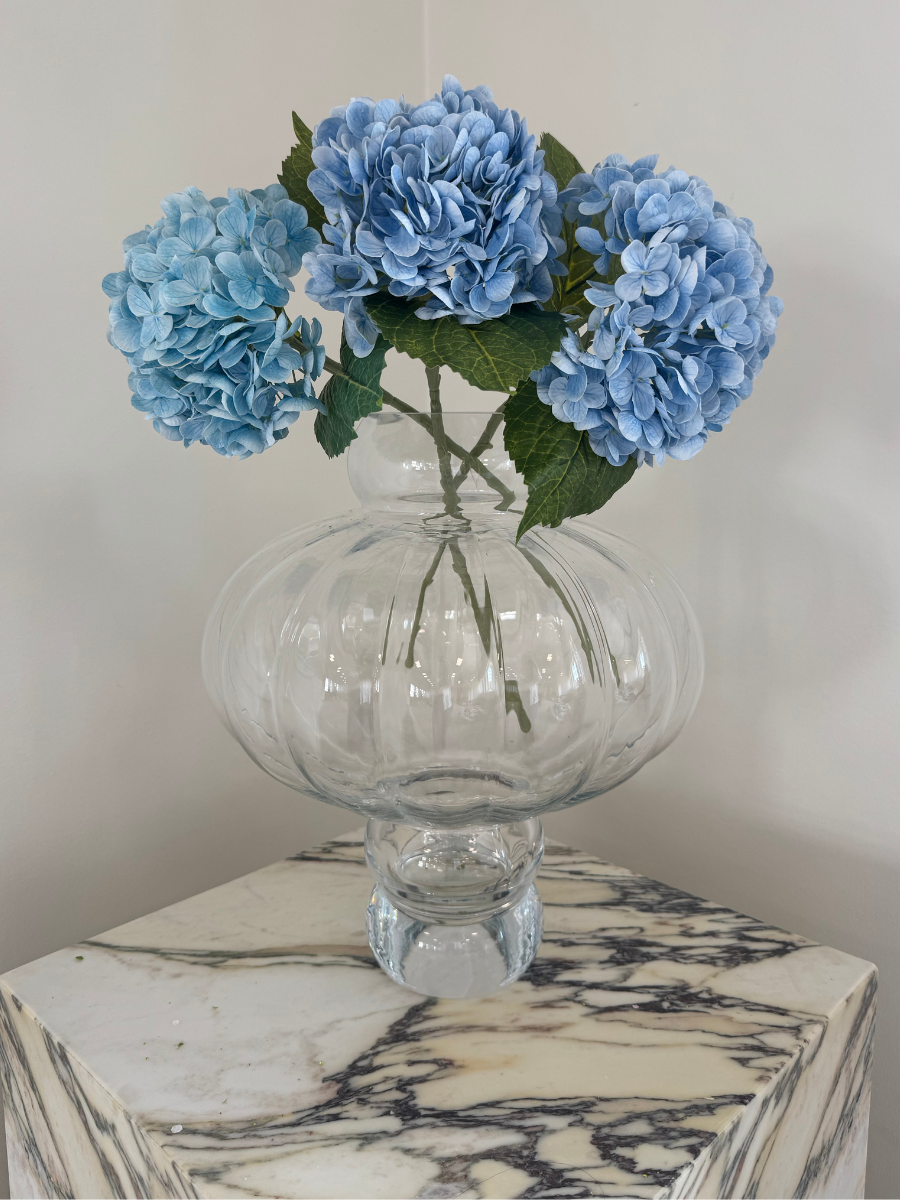 Sky Blue Hydrangea Bouquet