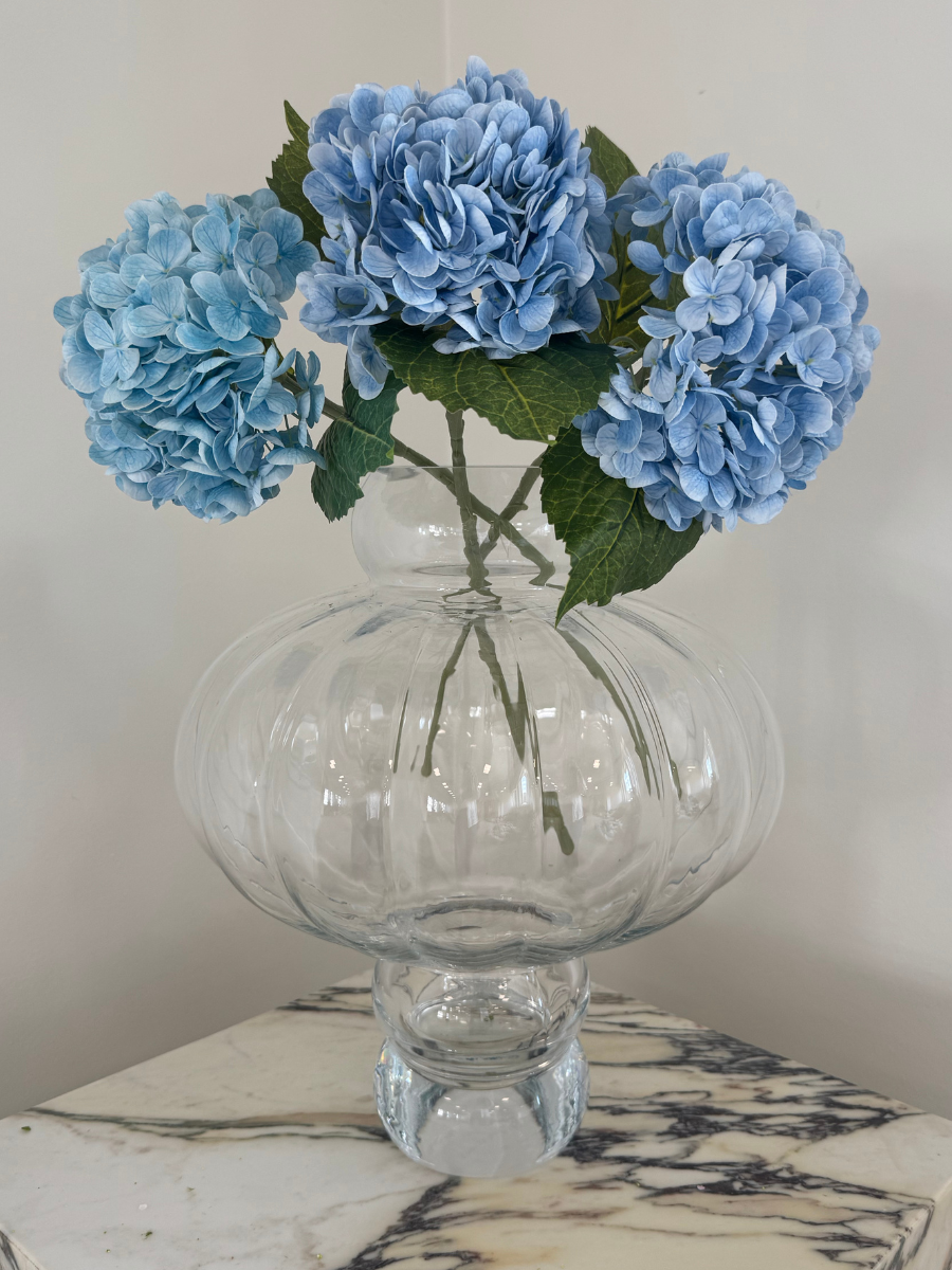 Sky Blue Hydrangea Bouquet