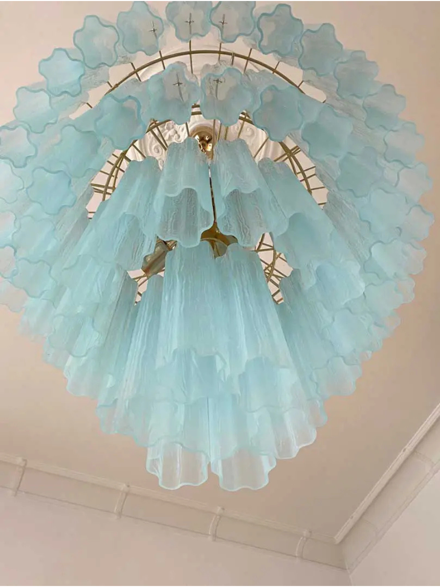 Opale Luce 4-layer Chandelier