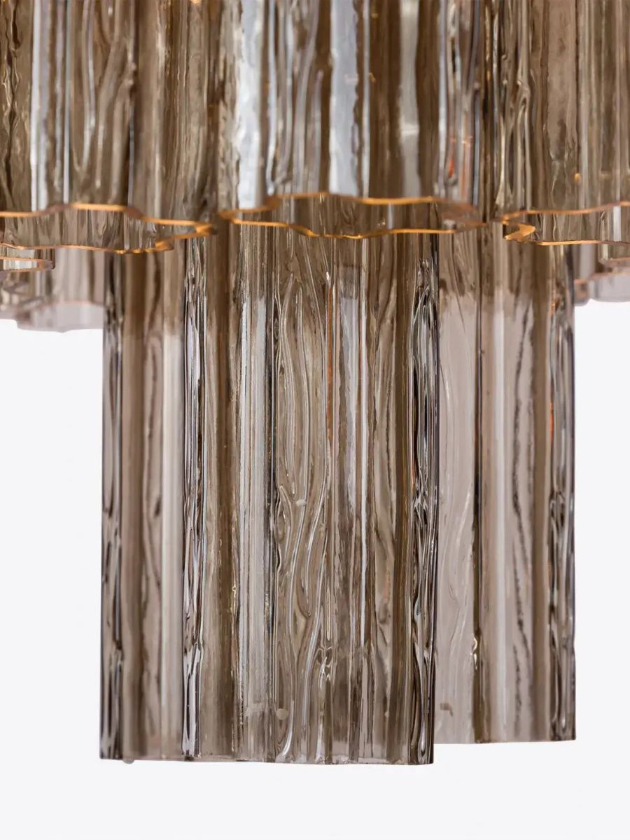 Smoke Forma 5-layer Chandelier