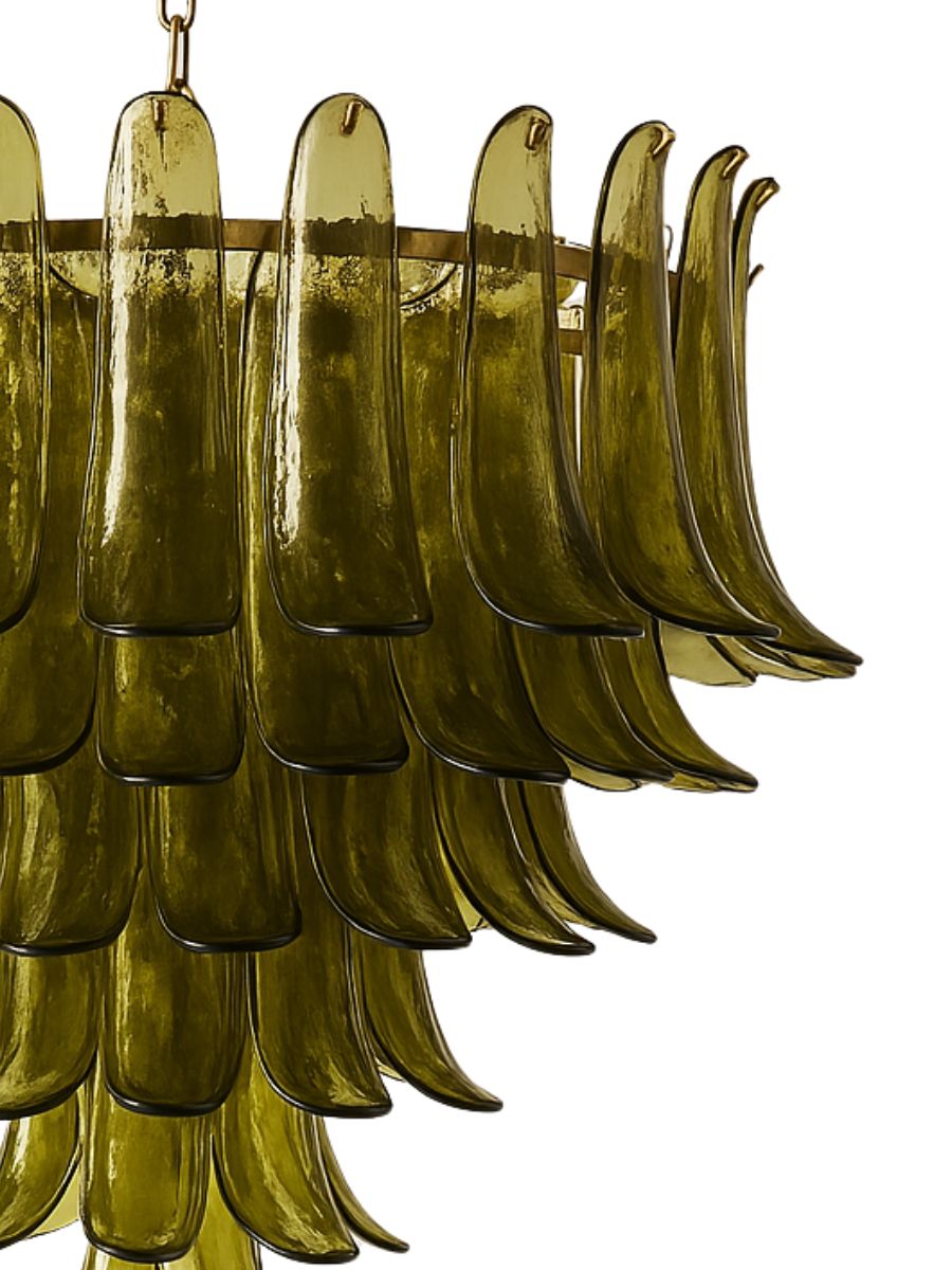 Olive Verde Aura Lysekrone
