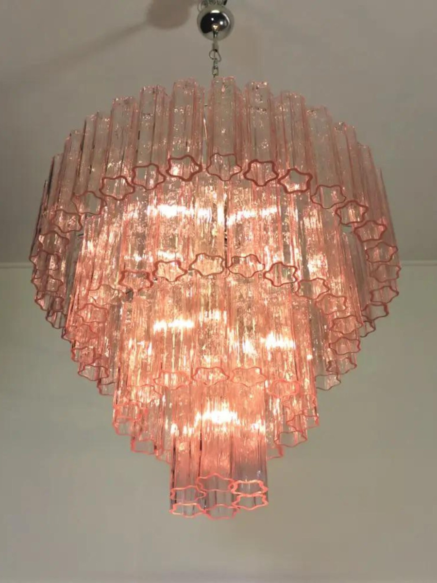 Blush Forma 78 Chandelier