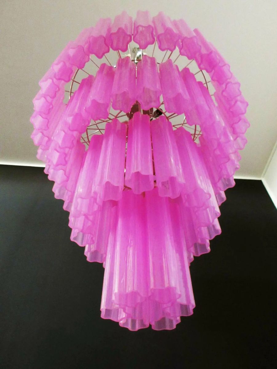 Forma 78 Chandelier – Electric Rose Chandelier