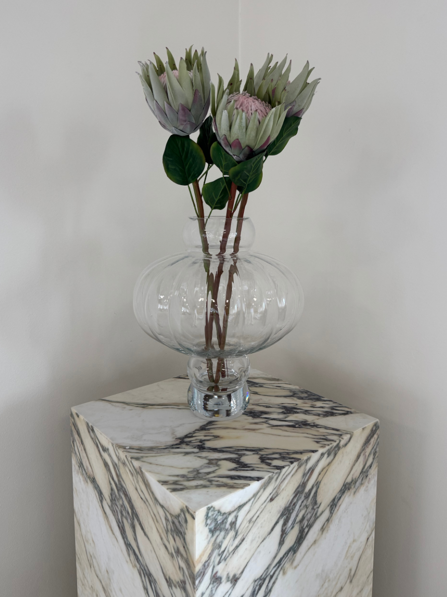 Sage Lotus Protea Bouquet