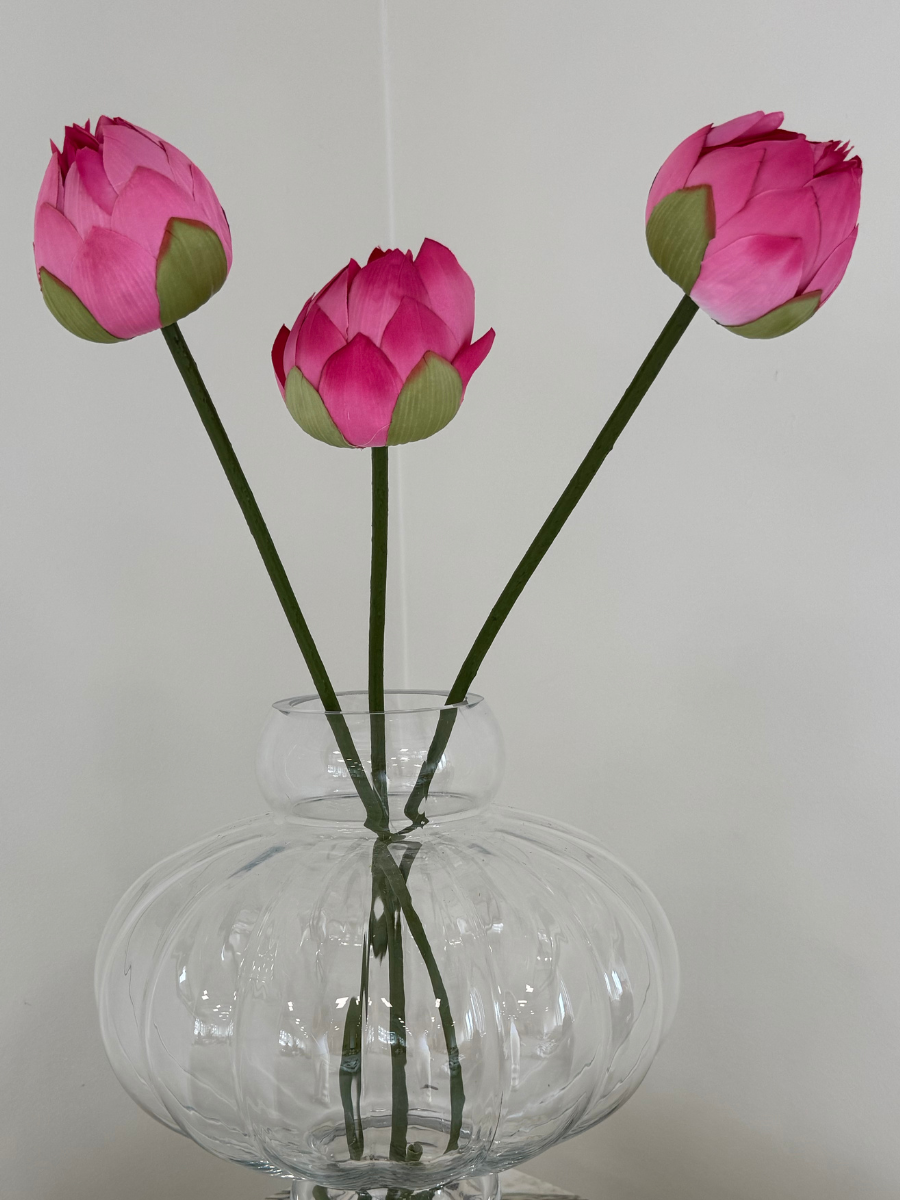 Fuchsia Lotus Bloom Bouquet