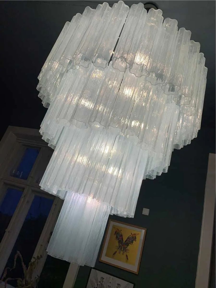 Opale Luce 4-layer Chandelier
