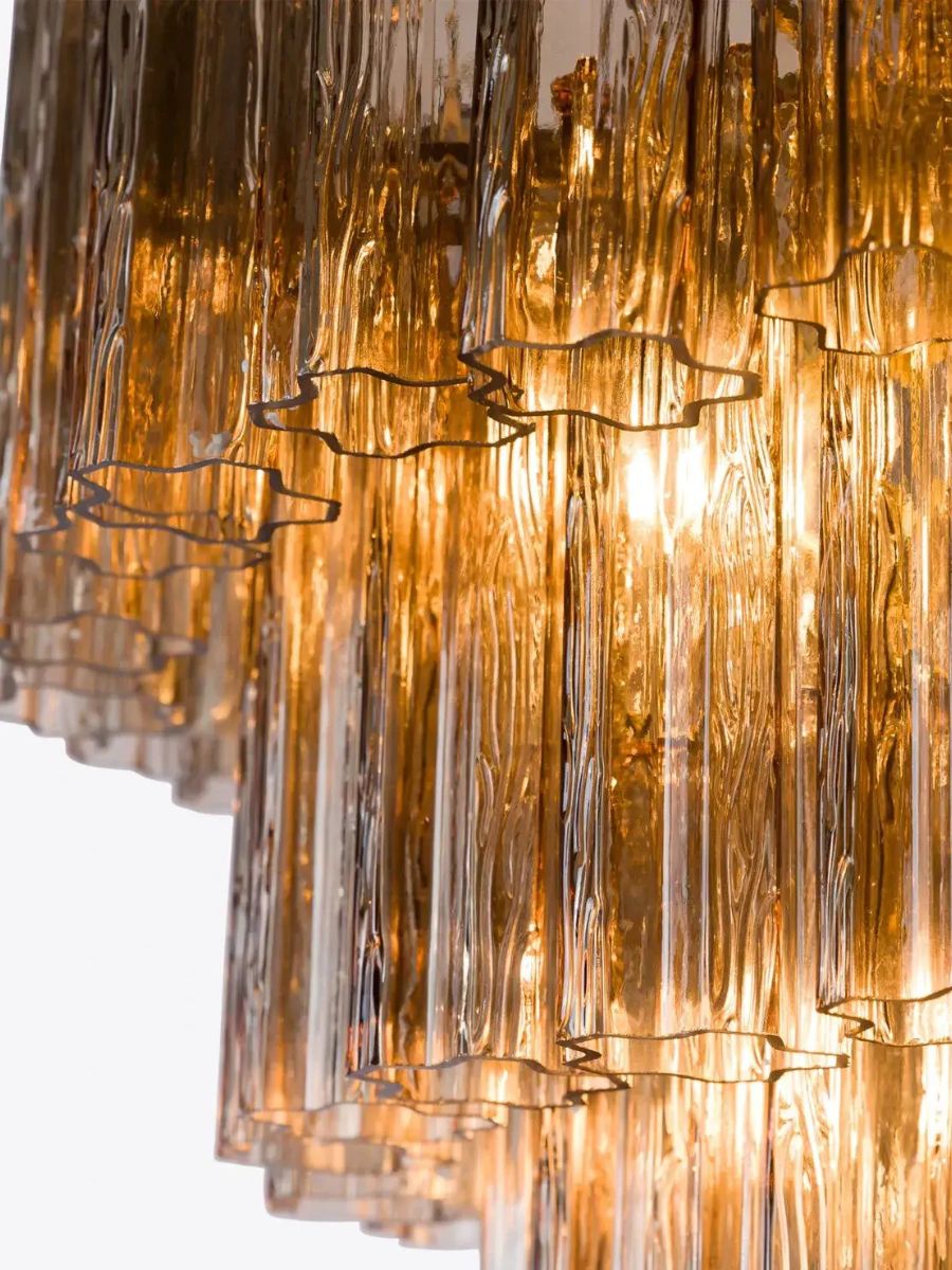 Smoke Forma 5-layer Chandelier