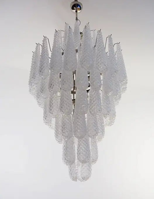 Drop Champagne Chandelier Grande