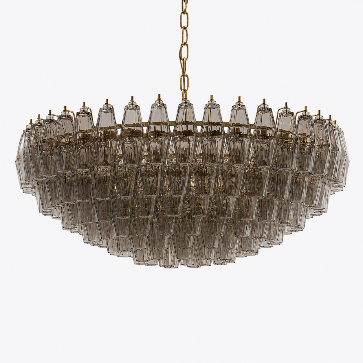 Fiorella Fume Grande Chandelier