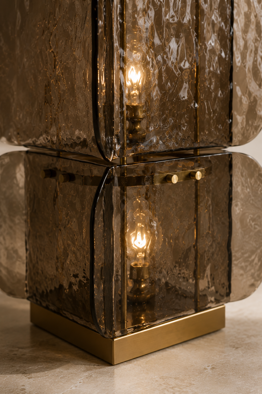Noomi Smoke Arco Floor Lamp