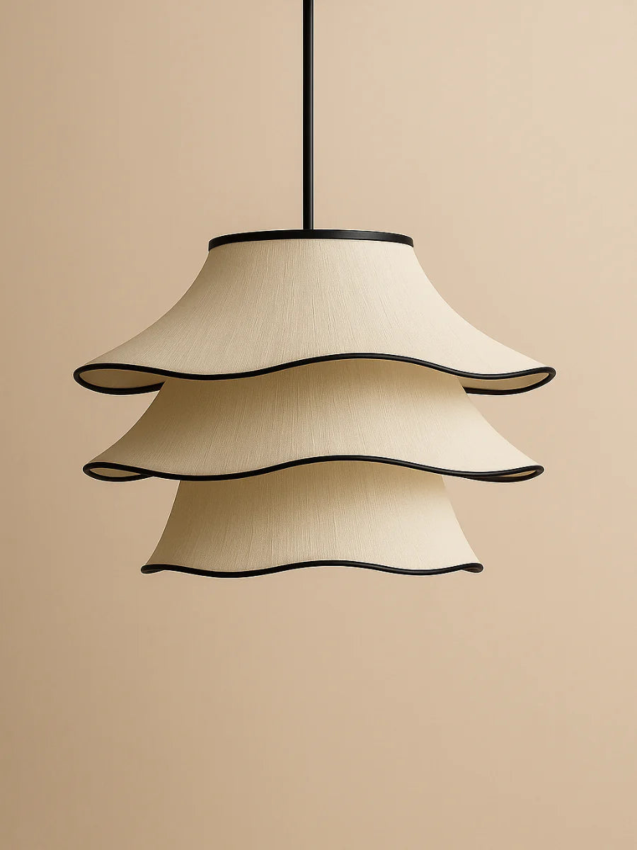 Lumière Linen Chandelier
