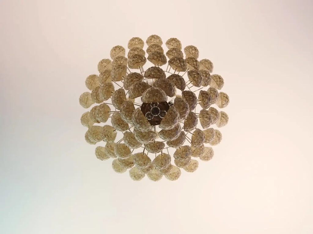 Drop Champagne Chandelier Grande