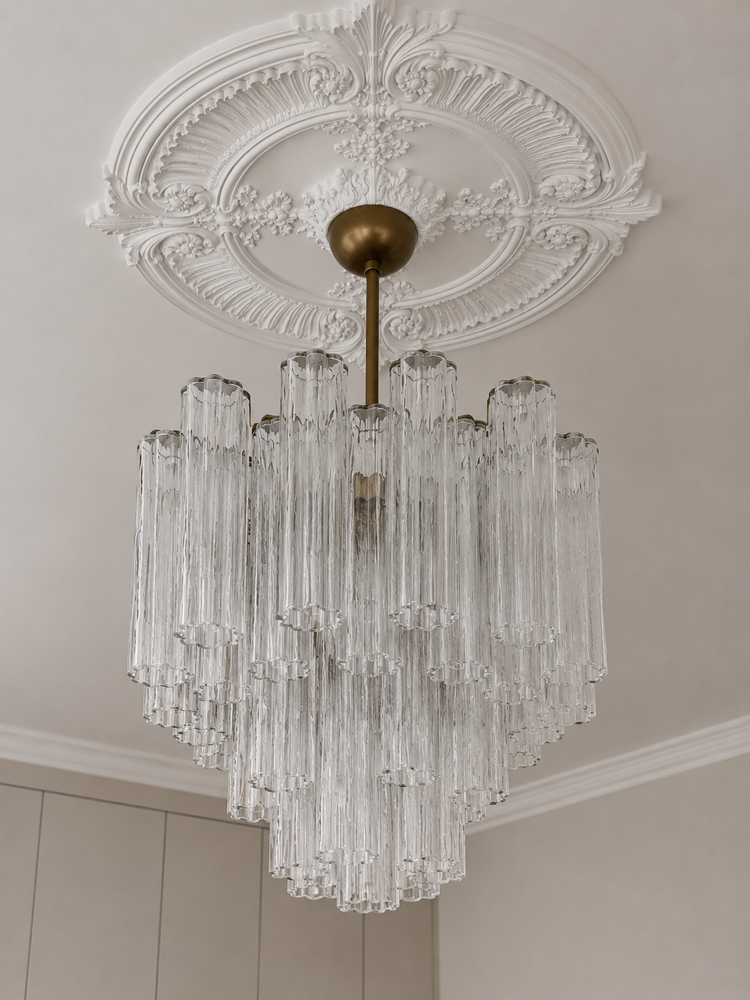 Clear Forma 36 Chandelier