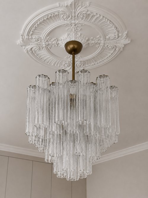 Clear Forma 36 Chandelier