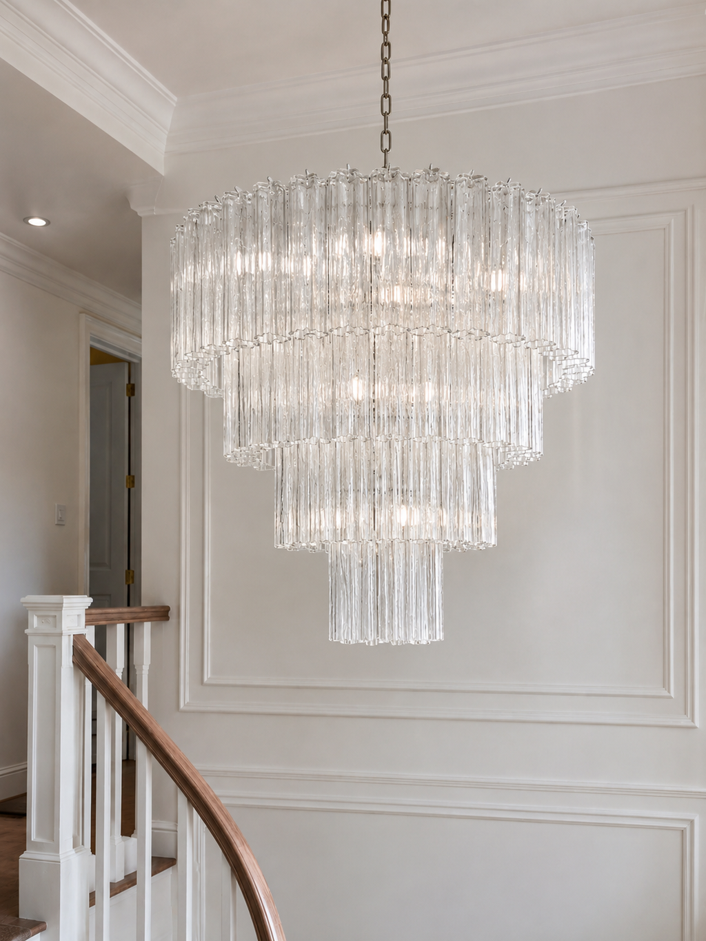 Clear Forma 68 Chandelier
