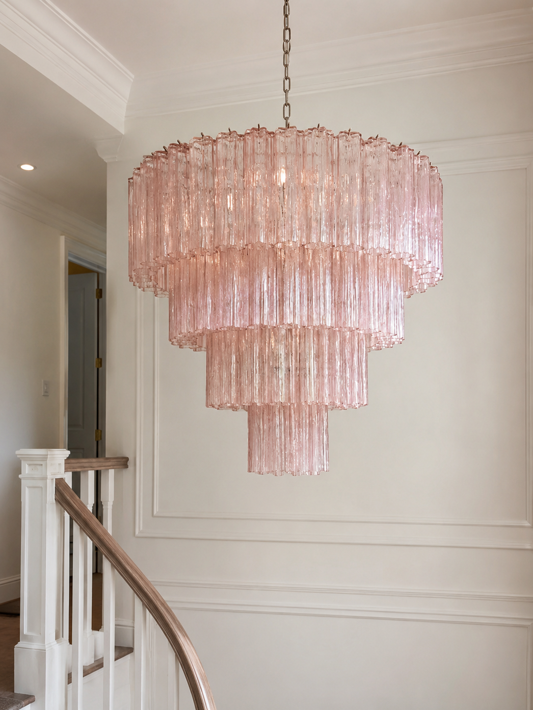 Blush Forma 78 Chandelier