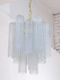 Murano Opal Tronchi Chandelier Ø36 - 15 Tubes