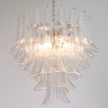 Murano Clear Petali lysekrone Ø75