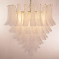 Murano Petali Chandelier Ø80 – Frosted White