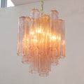 Murano Cipria Tronchi Chandelier Ø36 – 15 Tubes