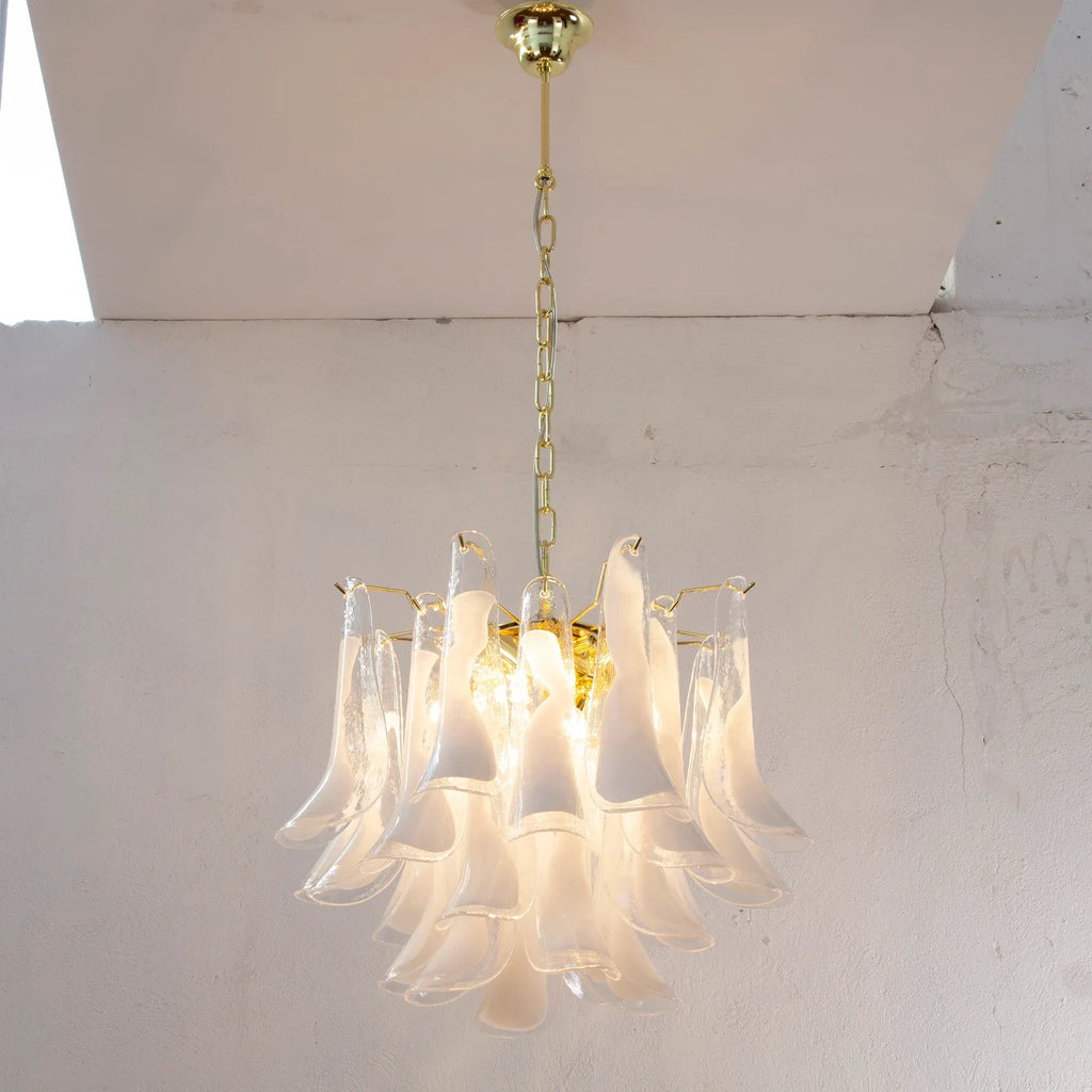 Murano Clear Petali Chandelier Ø57
