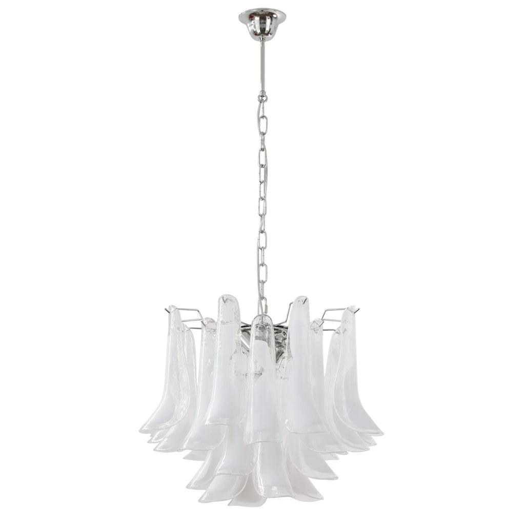 Murano Clear Petali Chandelier Ø57