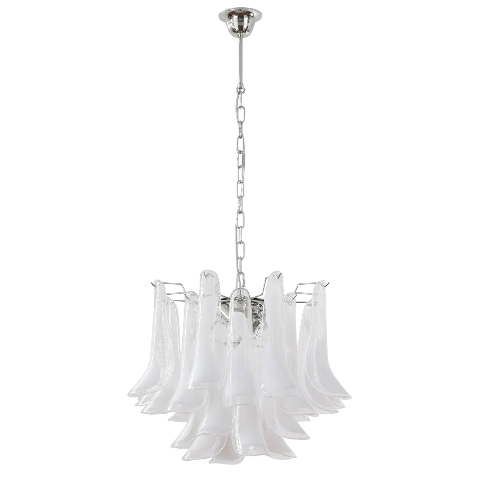 Murano Clear Petali Chandelier Ø57