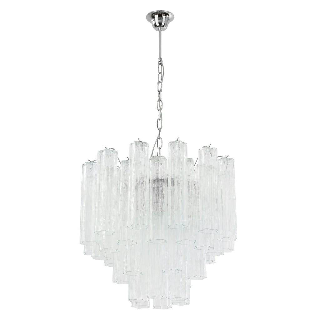 Murano Clear Tronchi Chandelier Ø58 - 36 Tubes