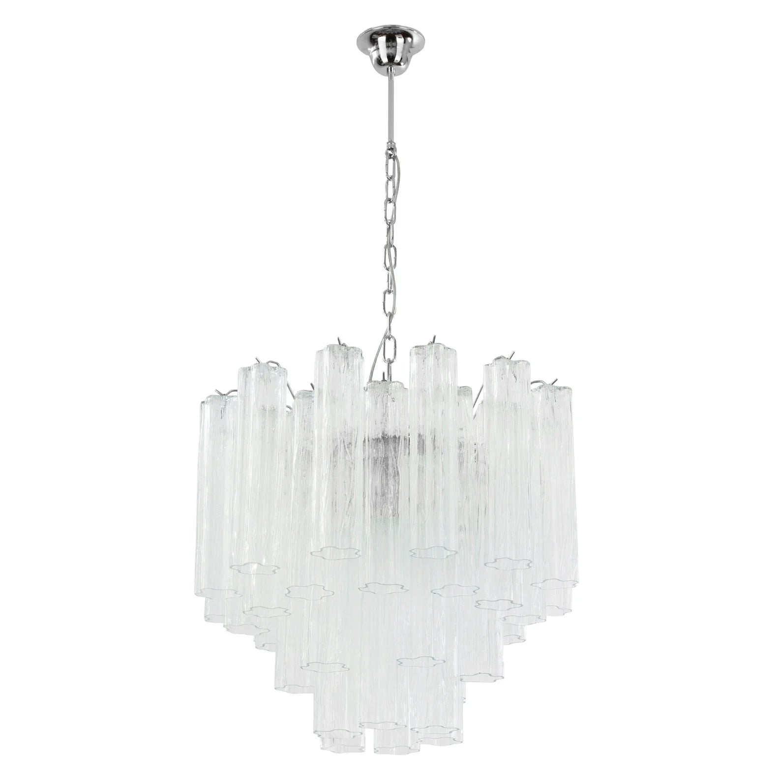 Murano Clear Tronchi Chandelier Ø58 - 36 Tubes
