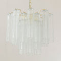 Murano Clear Tronchi Chandelier Ø53 - 24 Tubes