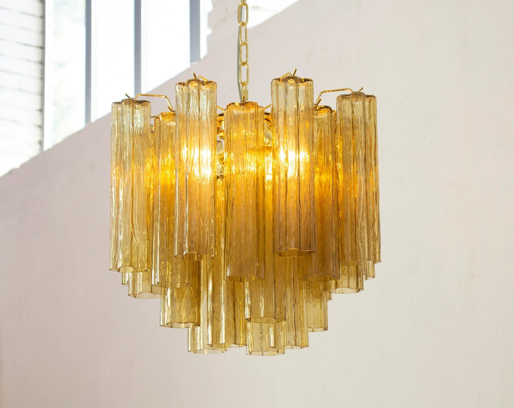 Murano Pagliesco Tronchi Chandelier Ø53 - 24 Tubes