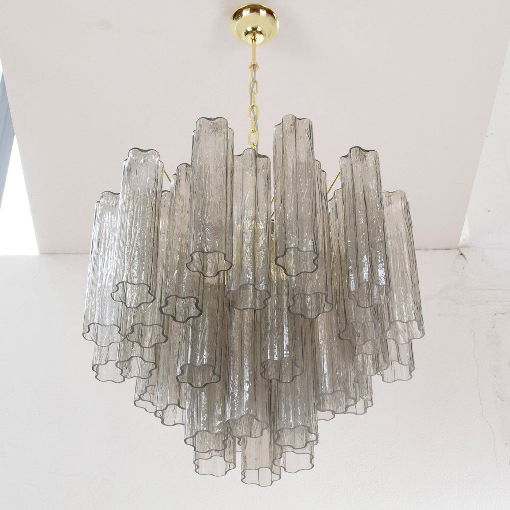 Murano Grigio Tronchi Chandelier Ø58 – 36 Tubes