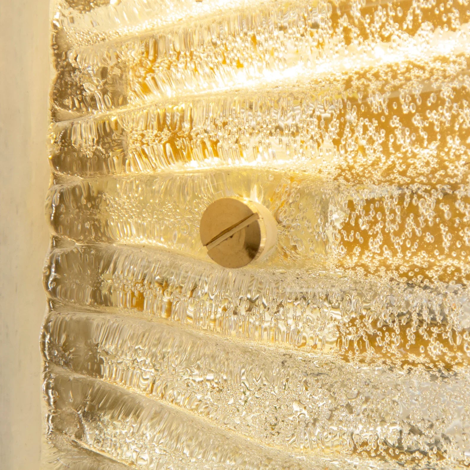 Murano Clear Glass Wall Sconce – Set of 2