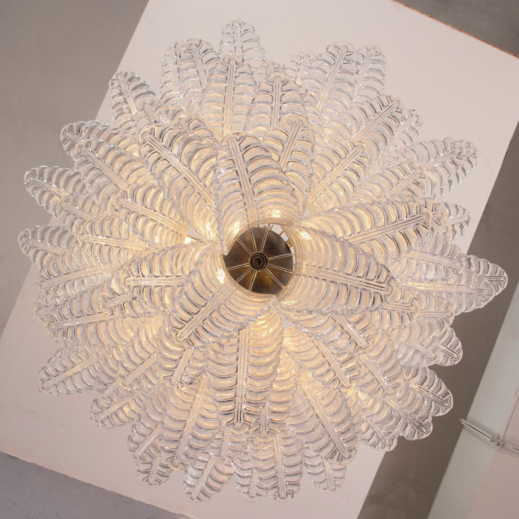 Murano Foglie Chandelier Ø95 – Crystal