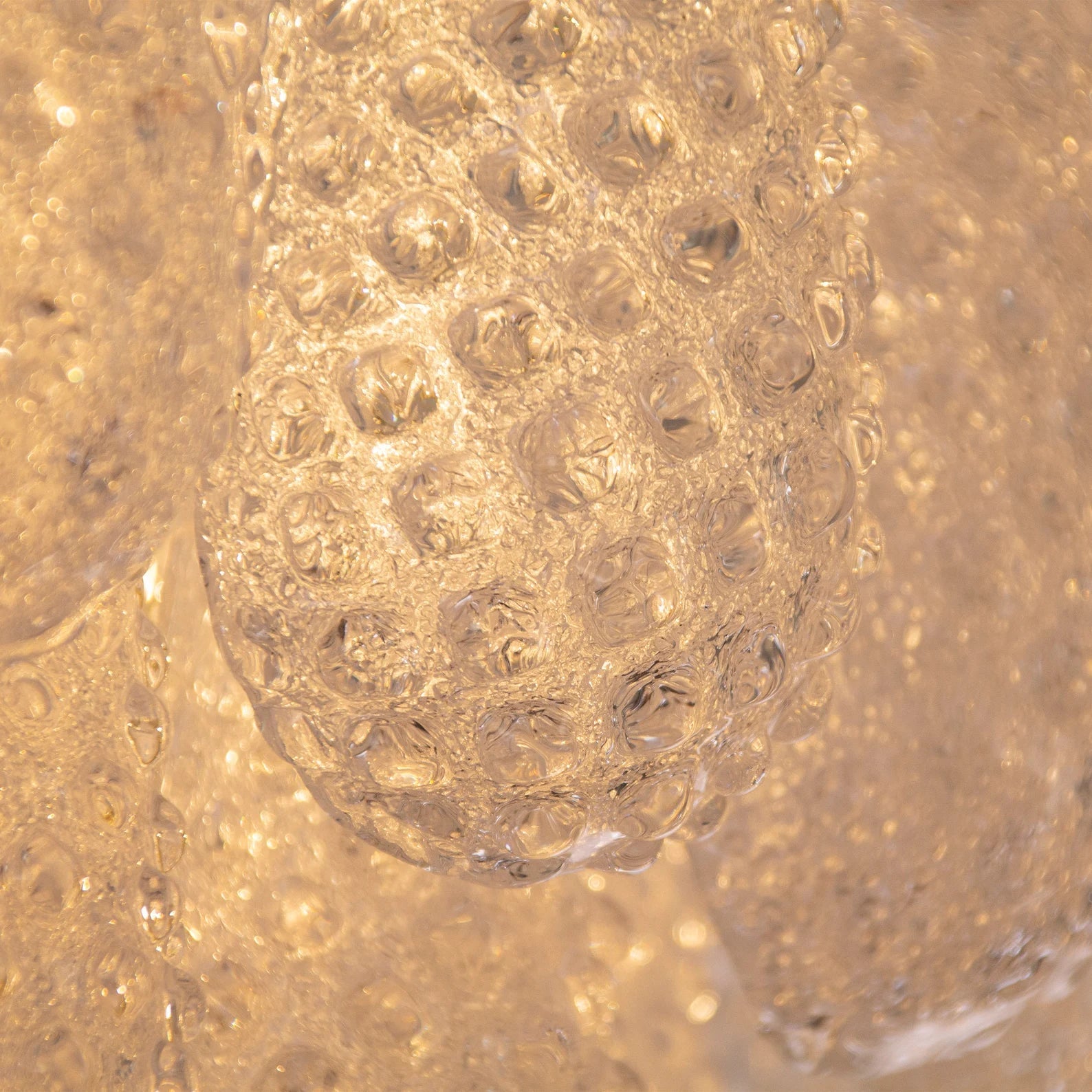 Murano Clear Drop Chandelier Ø60 - 52 Drop