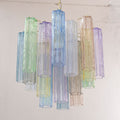 Murano Multicolor Tronchi Chandelier Ø53 - 24 Tubes