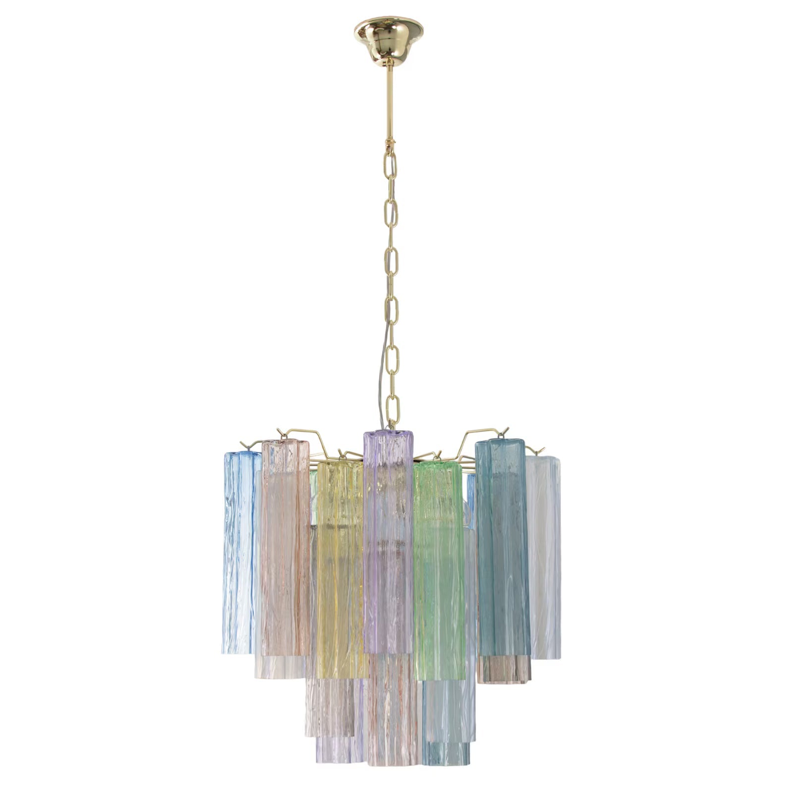 Murano Multicolor Tronchi Chandelier Ø53 - 24 Tubes