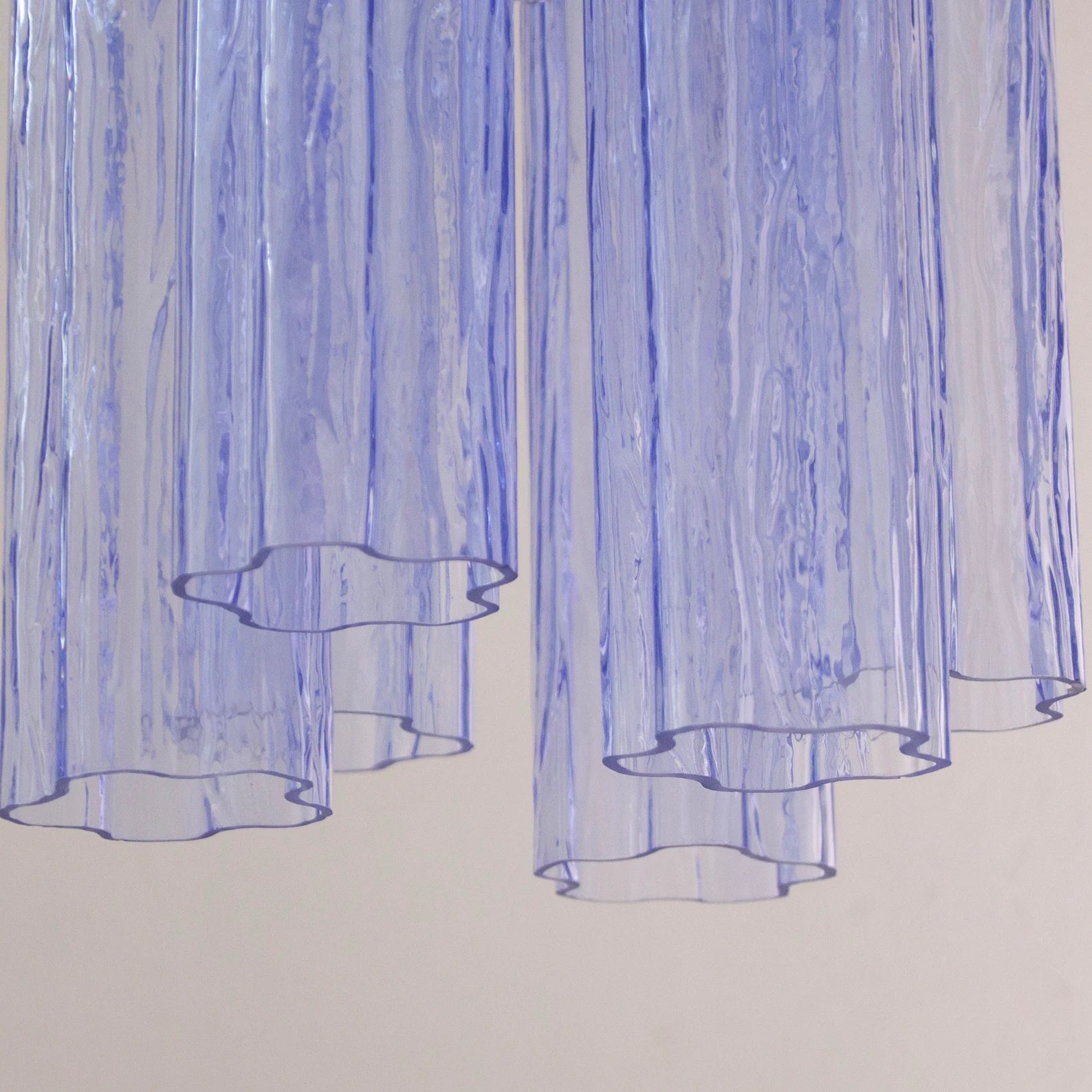 Murano Indaco Tronchi Chandelier Ø24 – 6 Tubes