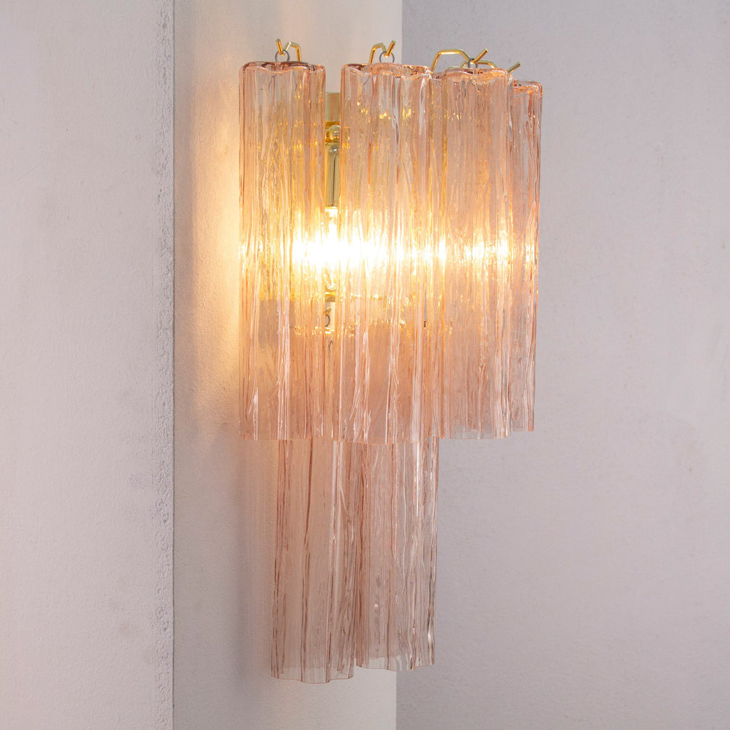 Murano Cipria Tronchi Wall Sconces – Set of 2