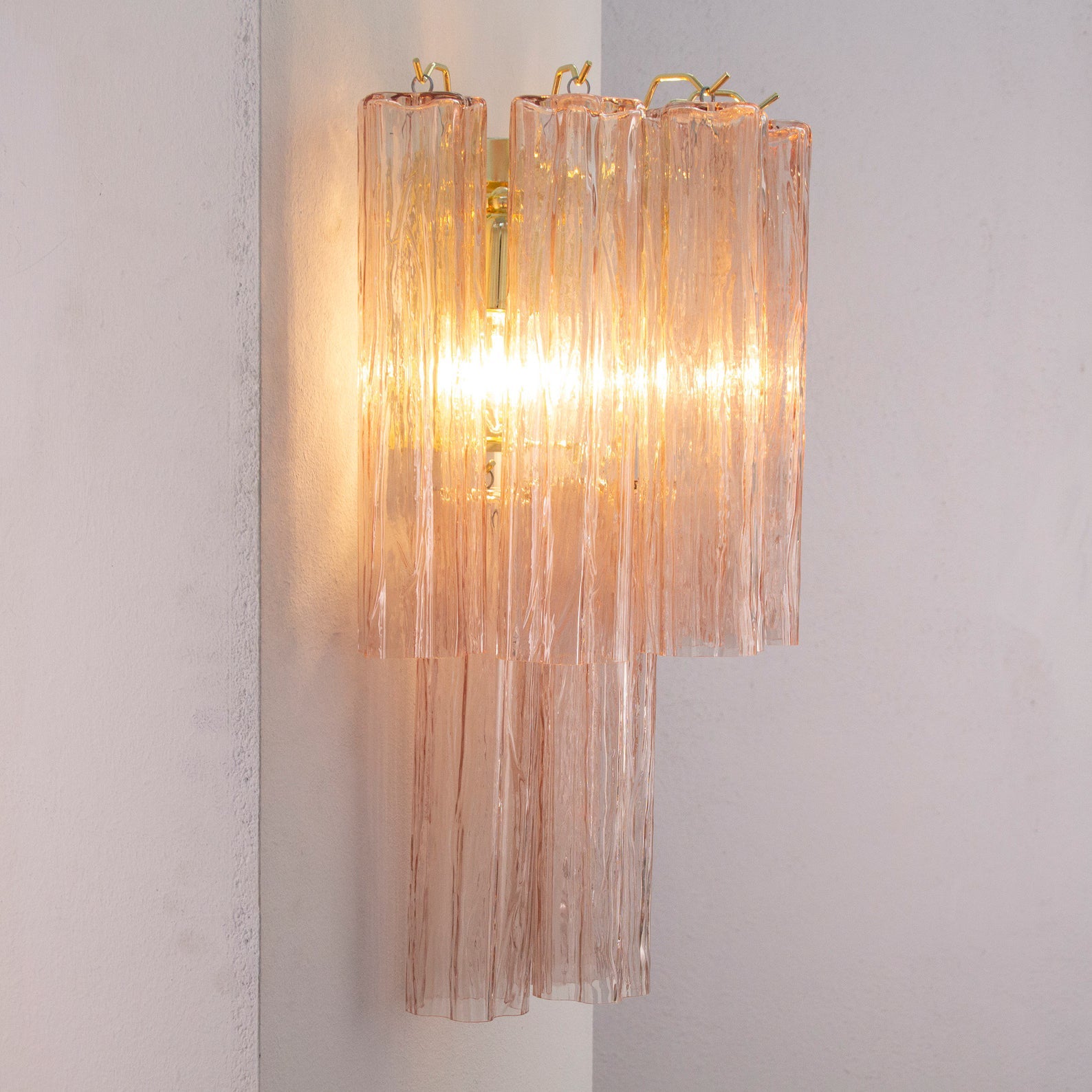 Murano Cipria Tronchi Wall Sconces – Set of 2