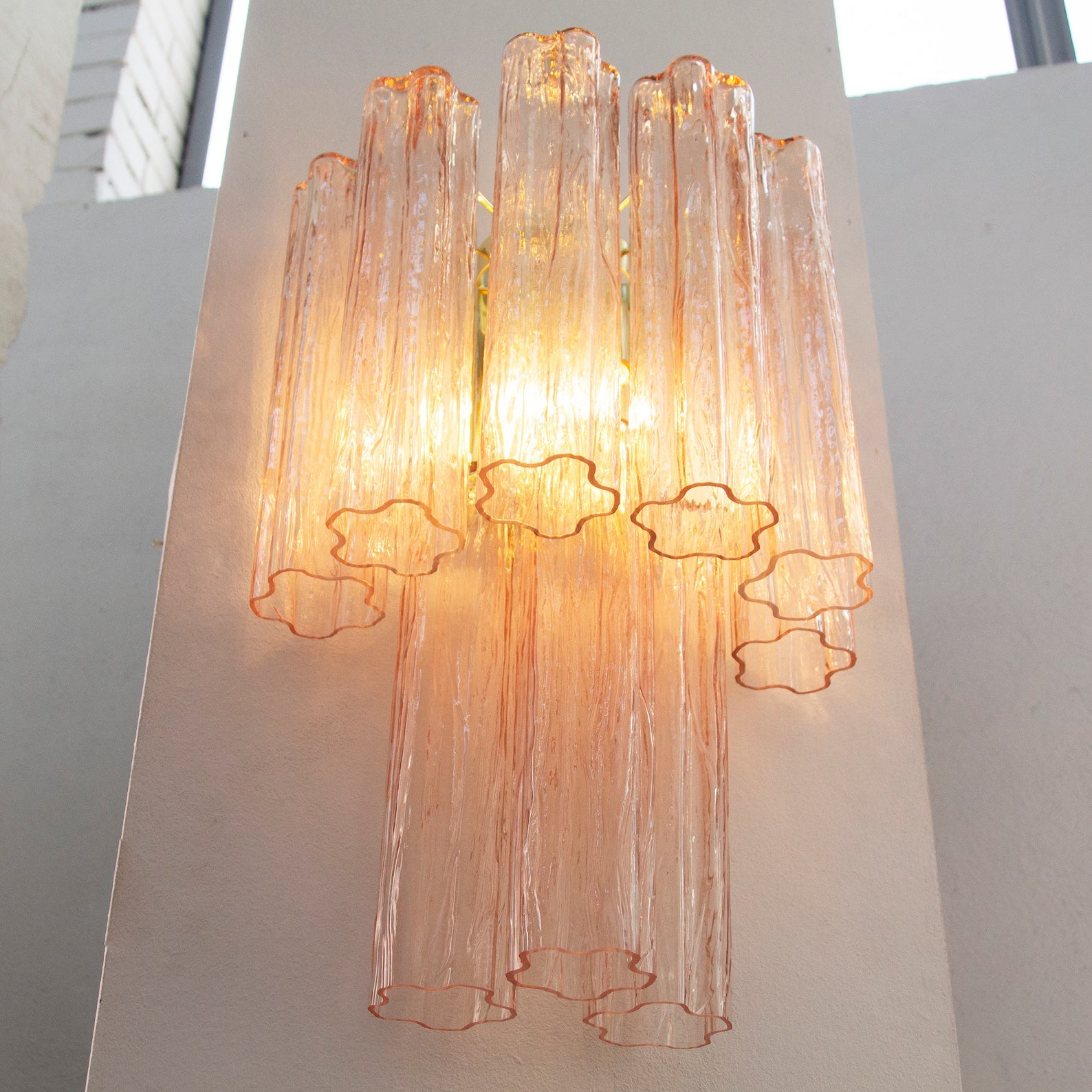 Murano Cipria Tronchi Wall Sconces – Set of 2