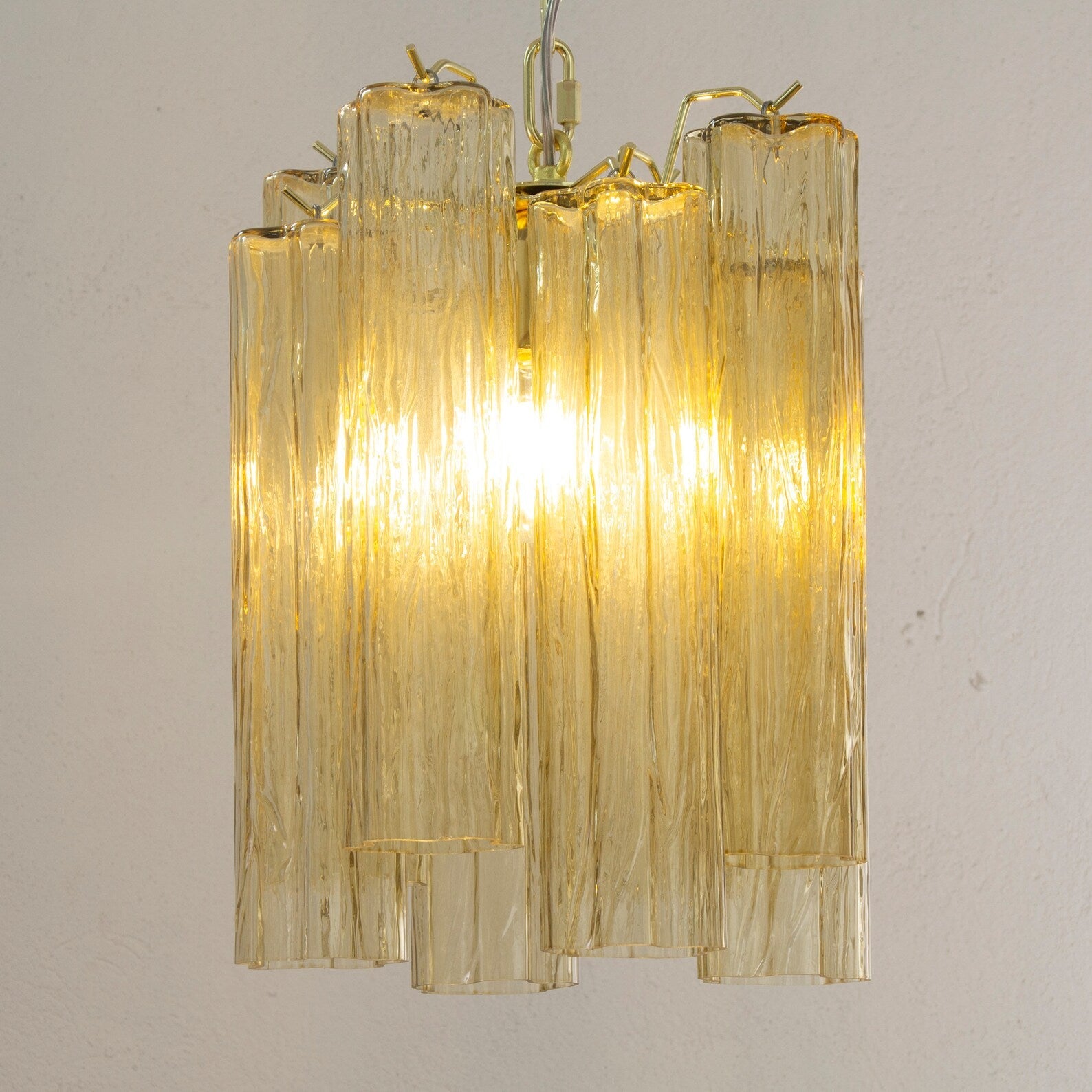 Murano Pagliesco Tronchi Chandelier Ø28