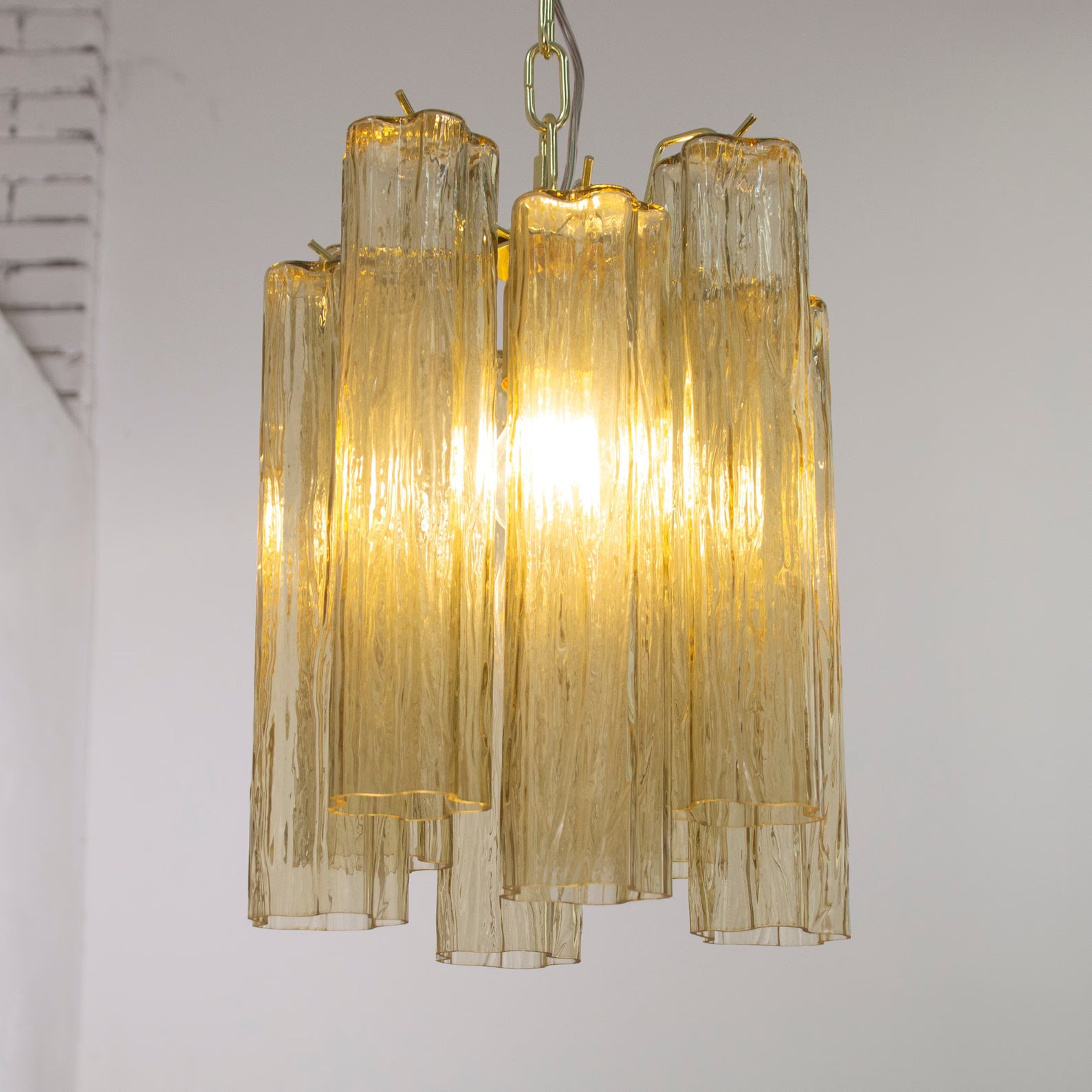 Murano Pagliesco Tronchi Chandelier Ø28