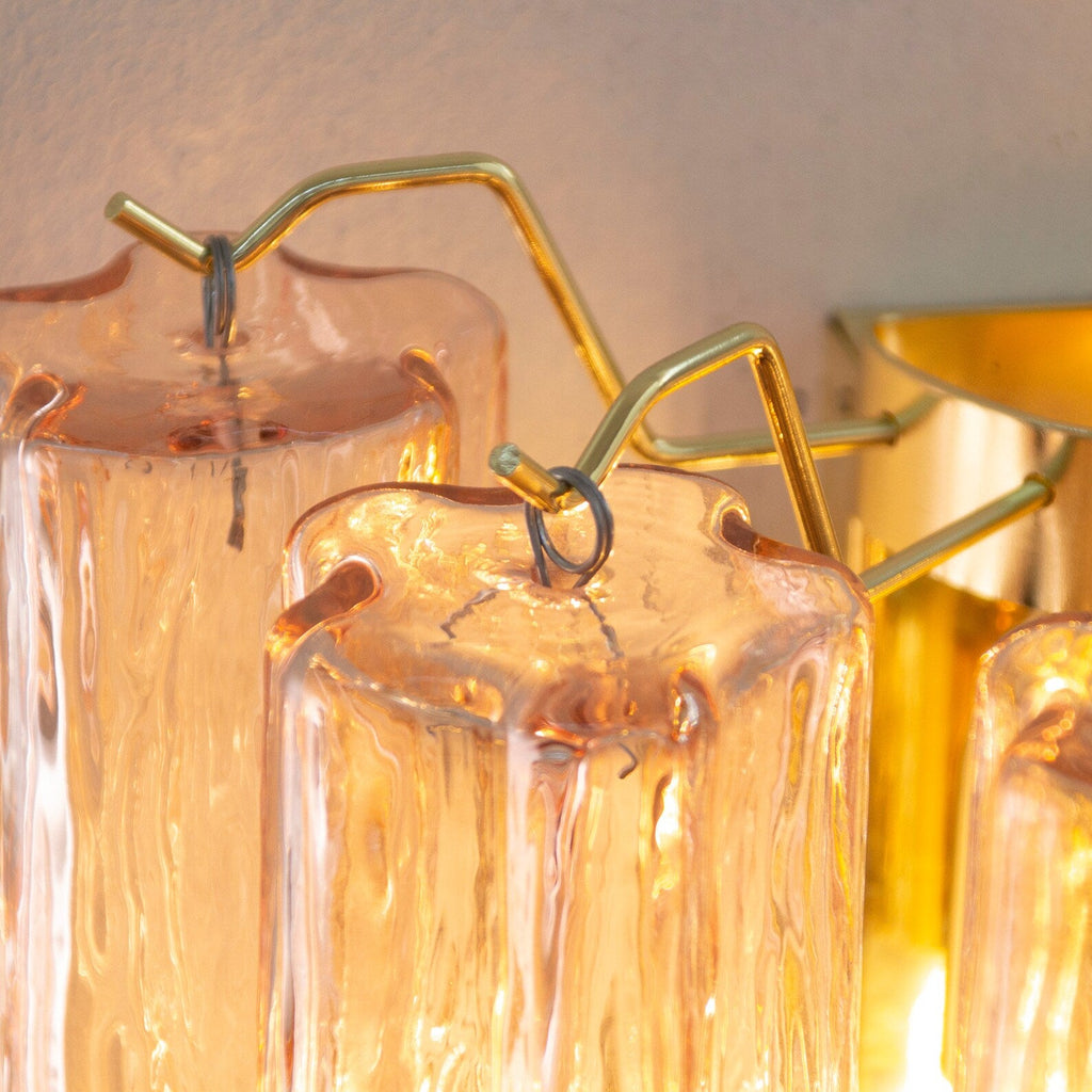 Murano Cipria Tronchi Wall Sconces – Set of 2