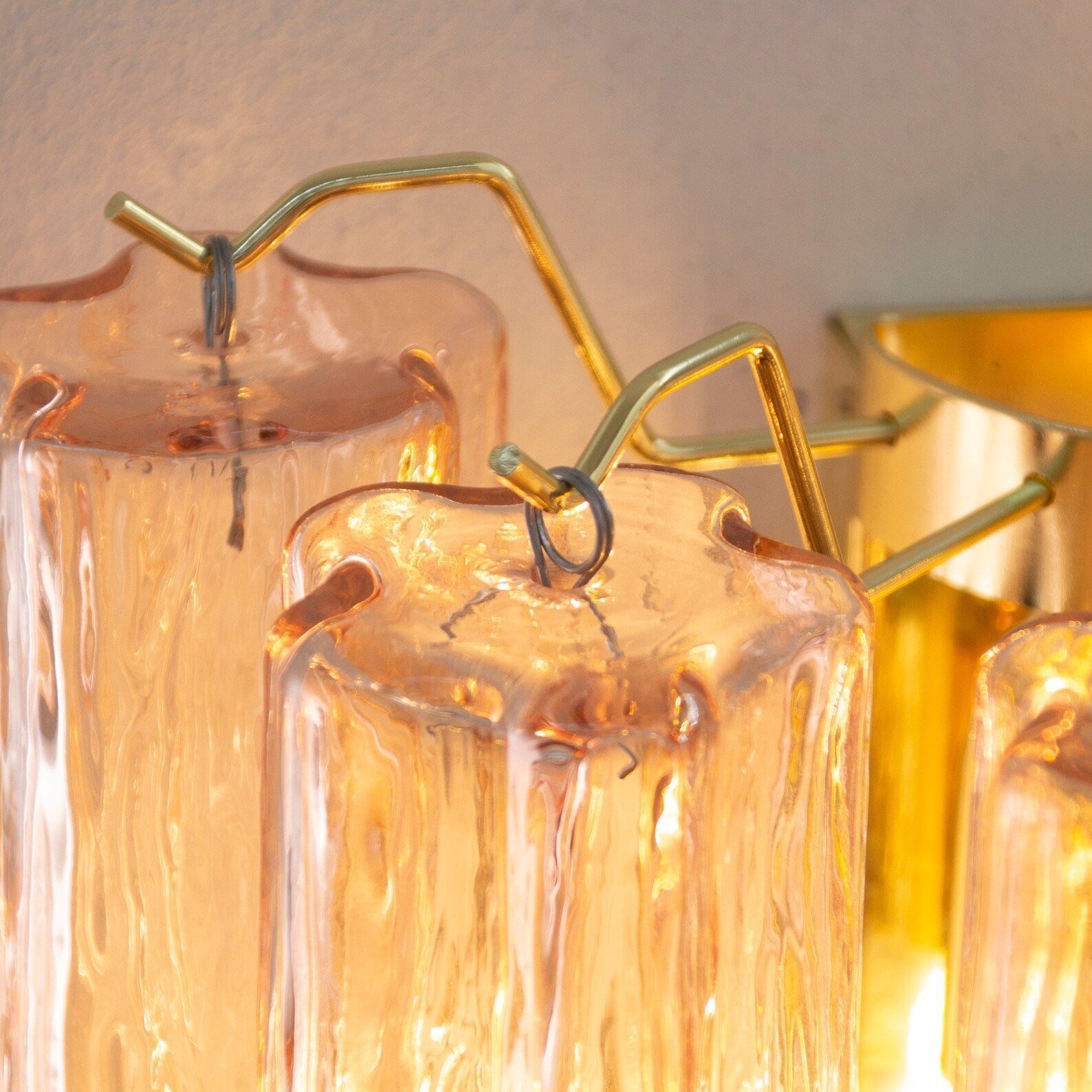 Murano Cipria Tronchi Wall Sconces – Set of 2