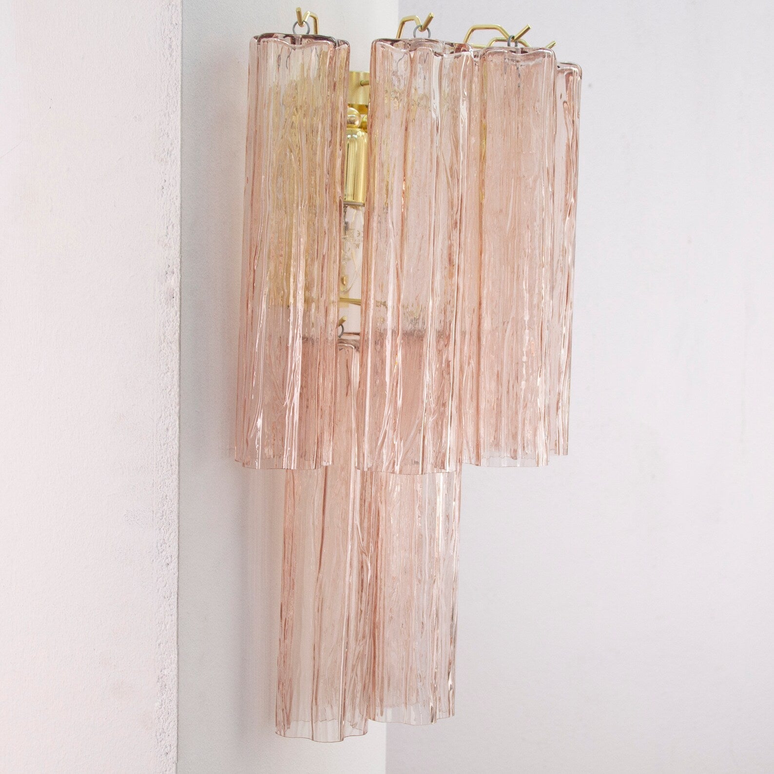 Murano Cipria Tronchi Wall Sconces – Set of 2